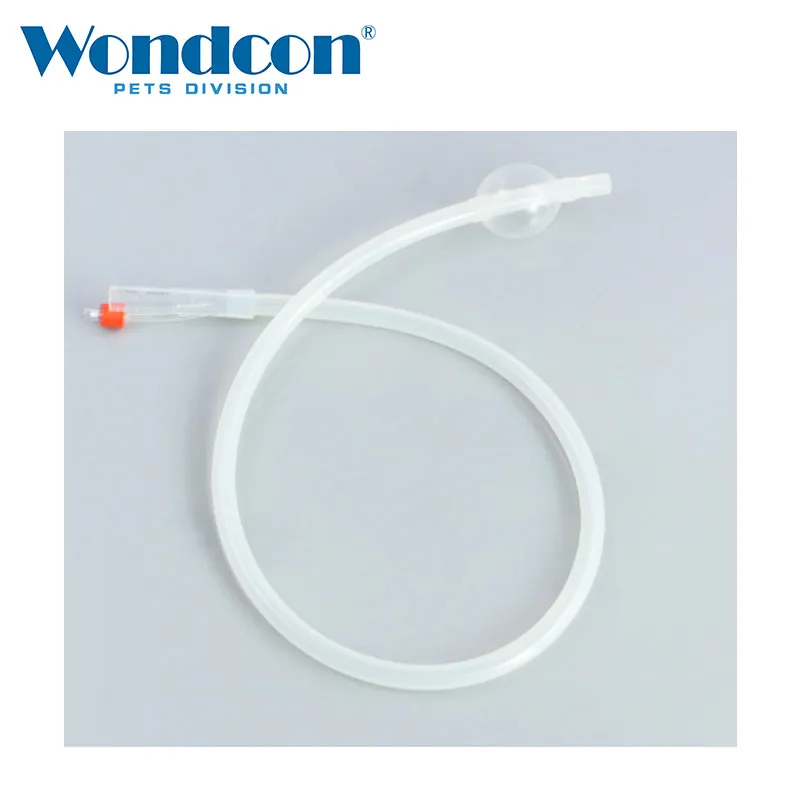 Медицинский силиконовый смывочный катетер Wondcon с шариком|Хирургические