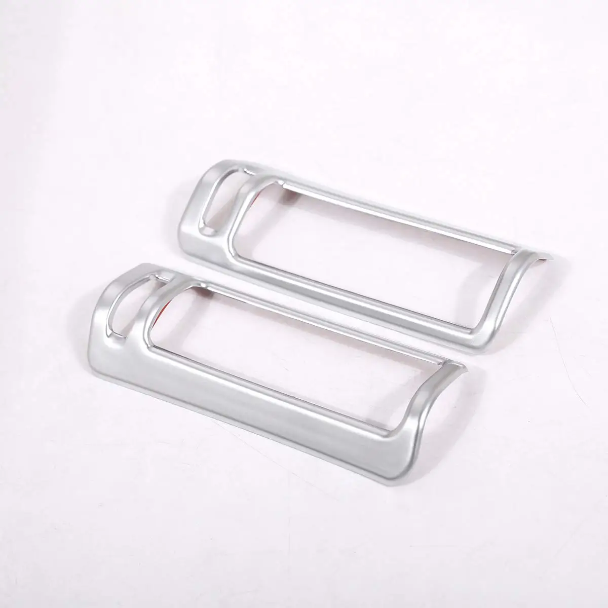 for Audi Q7 2014-2017 ABS Matt Chrome Post B Pillar Air Conditioning Vent Frame Trim | Interior Mouldings