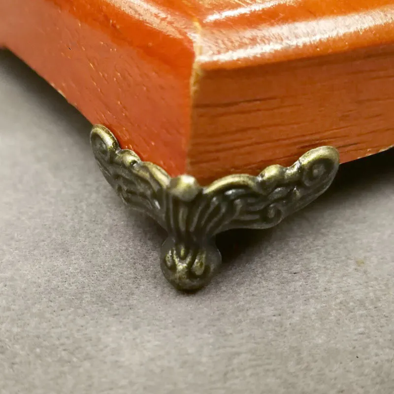 Деревянный ящик Декоративные ножки Угловой протектор золотые ювелирные изделия