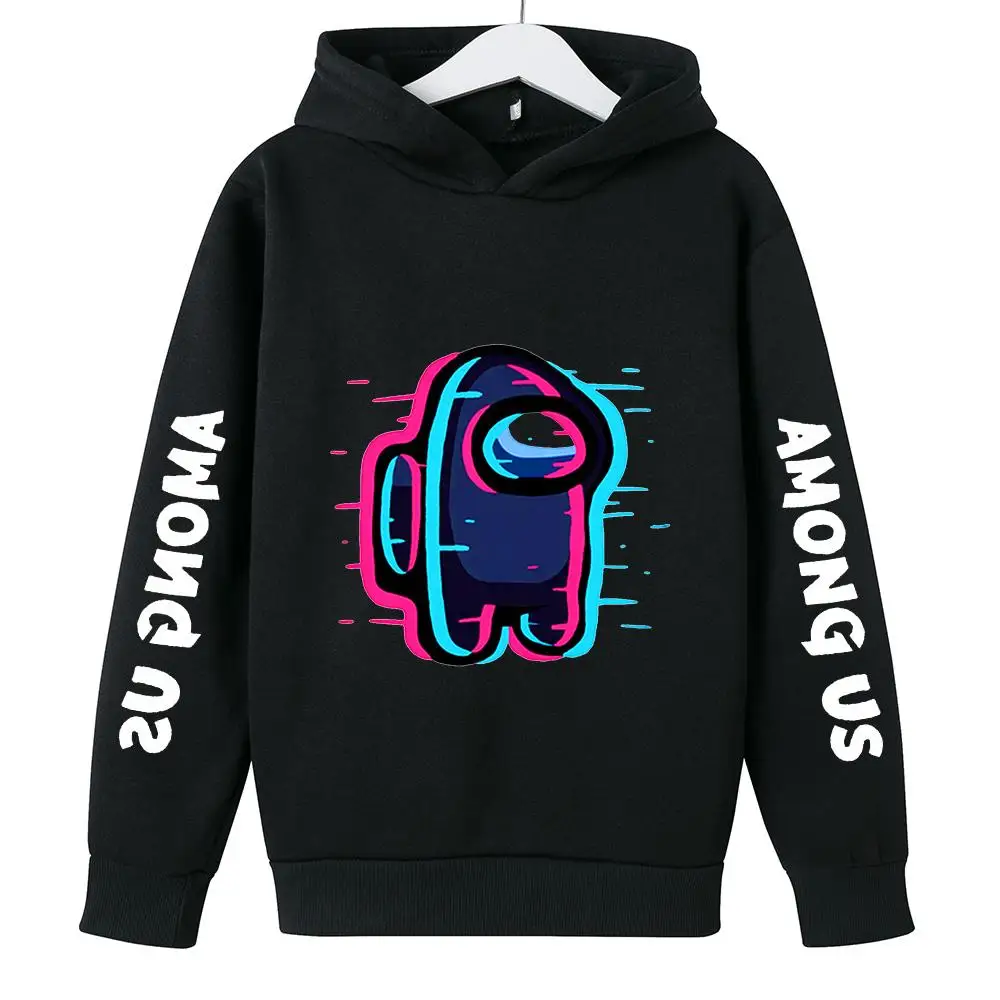 

Unisex video Game Among Us Hoodies girl Kawaii Winter Warm Hoody Funny Impostor Graphic Streetwear Fashion Sweatshirts Boy