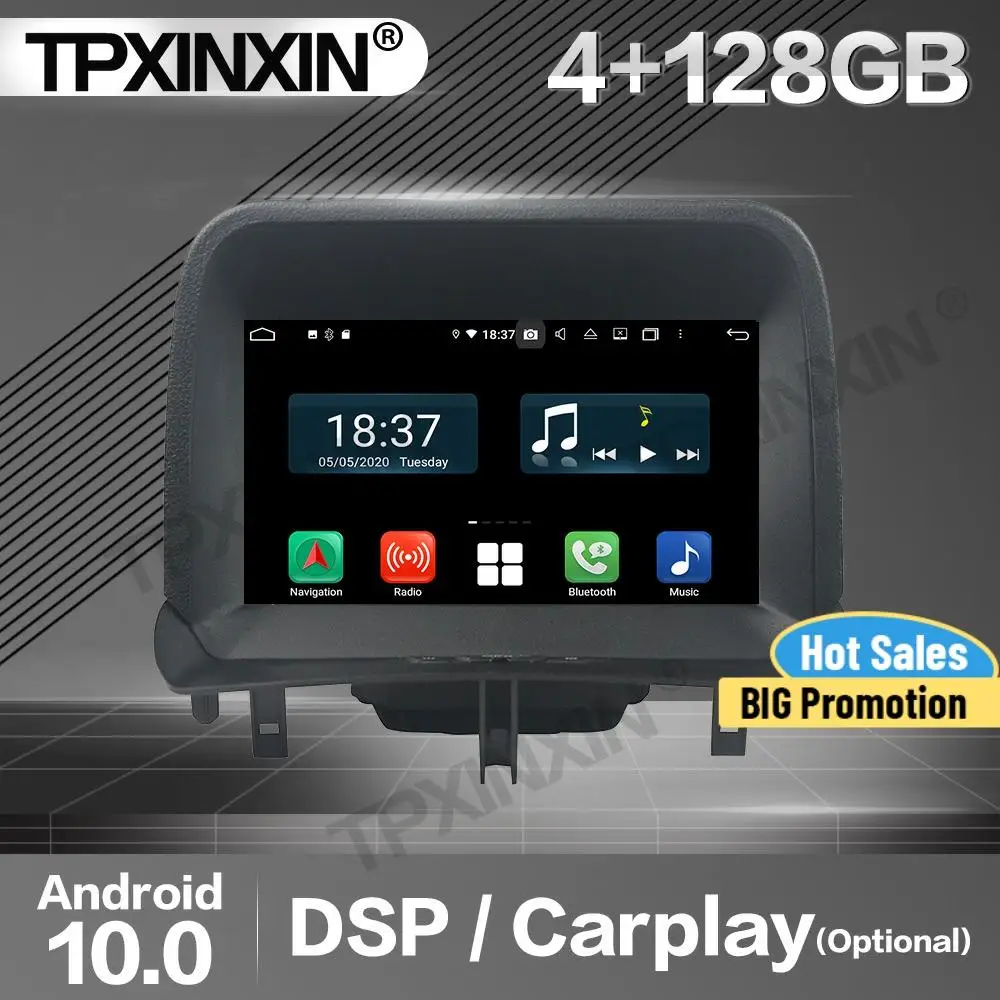 

Автомагнитола Carplay, 2 Din, 128 ГГц, стереоприемник, Android 10, для Ford Tourneo 2014, 2015, 2016, GPS-плеер, аудиоголовное устройство