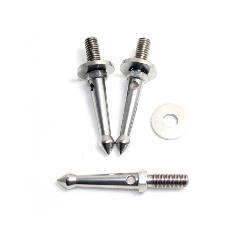 3/8 дюйма с резьбой Замена Трипод шипы 3 шт нержавеющая сталь прочный DIY крепление