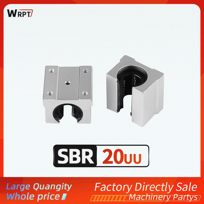 

SBR box type opening SBR20UU/with copper sleeve/with pressure plate/dustproof/straight circle