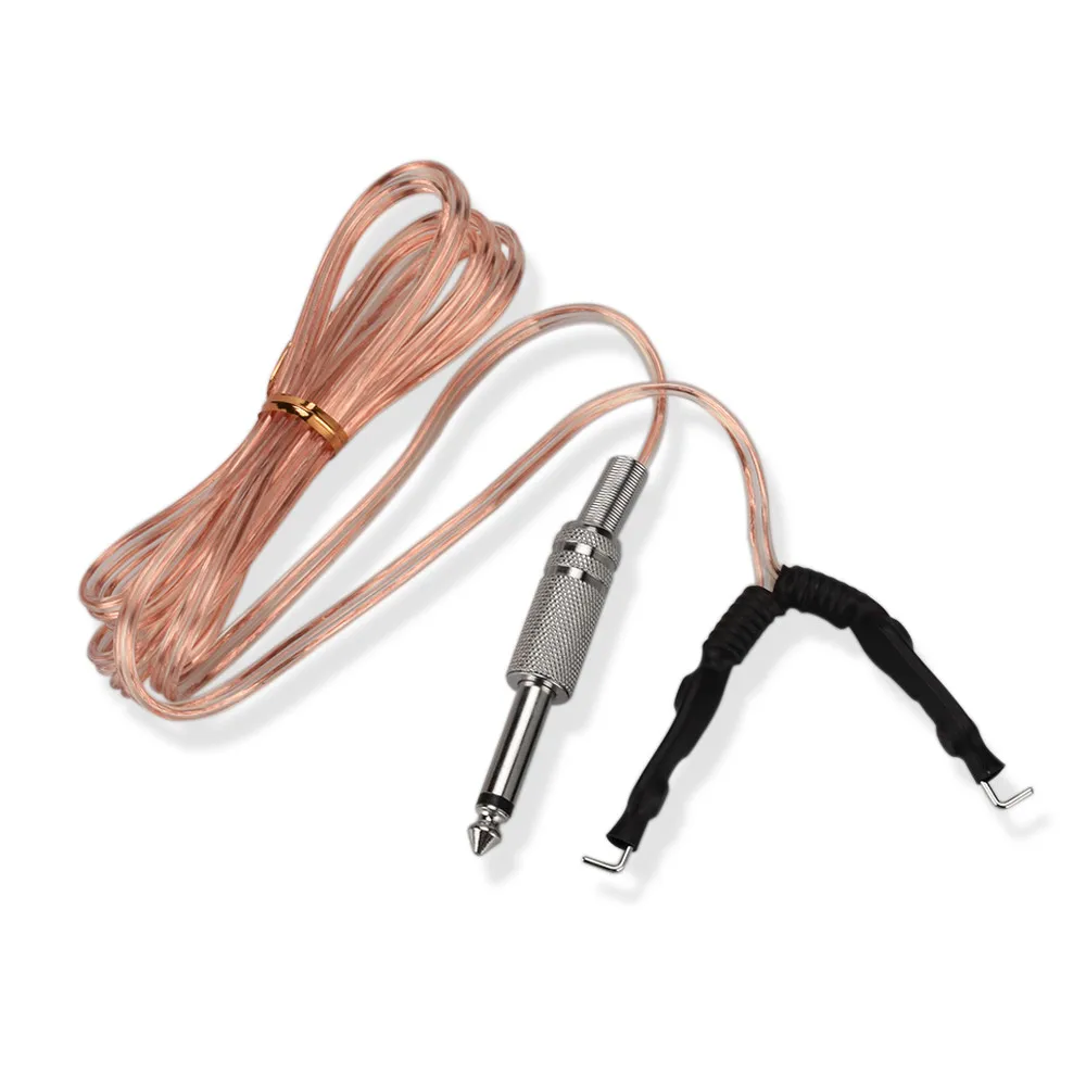 1 7 м тату зажим шнур питания аксессуары кабель машина кабели клипкорд крюк линия