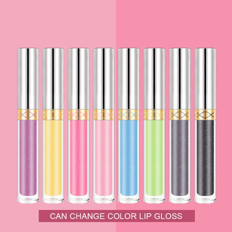 Зеркальная меняющая цвет глазурь для губ увлажняющая антипригарная чашка