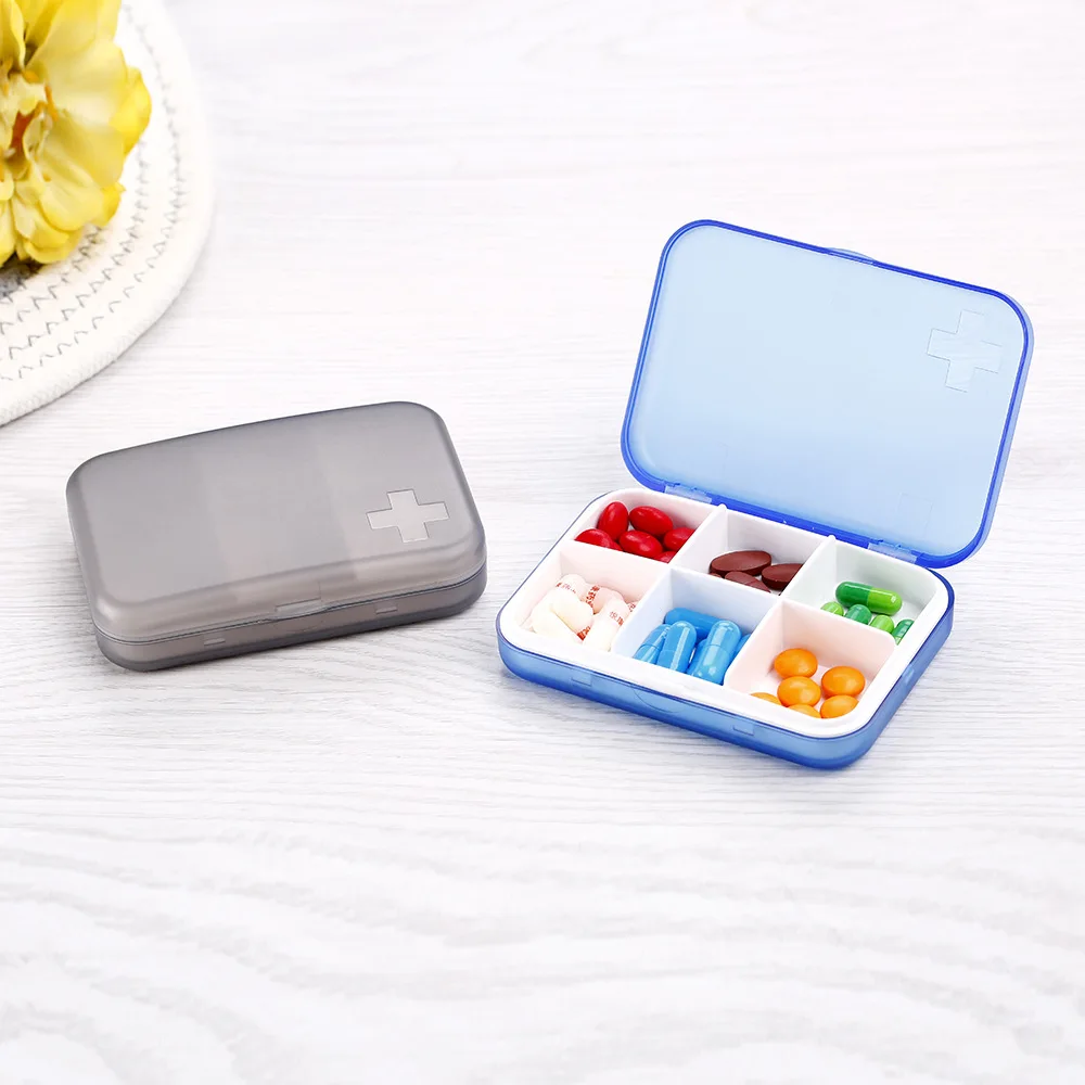 Разветвитель для таблеток коробка хранения лекарств путешествий контейнер