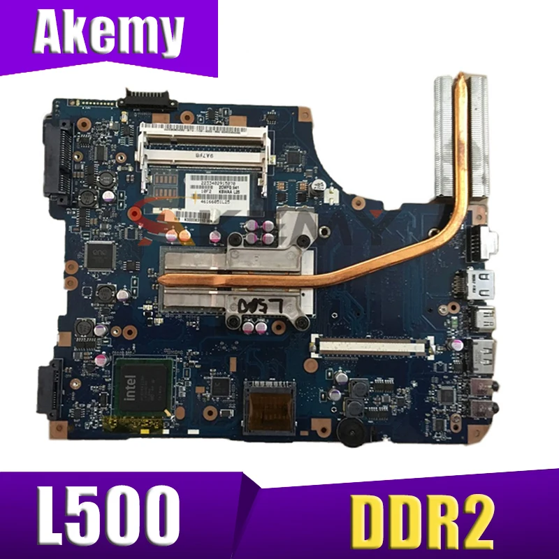 

Материнская плата AKEMY KSWAA LA-4981P REV 1,0 для ноутбука TOSHIBA Satellite L500 GL40 DDR2 без графического слота и радиатора
