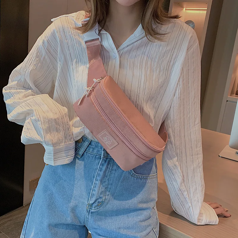 

Холщовая поясная сумка HATCYGGO для женщин, забавные кошельки для девушек, Спортивные Повседневные дамские сумочки через плечо, оптовая продаж...