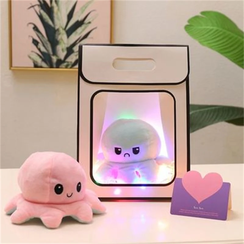 Для-baymaxs нетоксичный Реверсивный пузырьковый плюшевый пулпо игрушка большой xxl