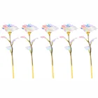 5 шт., разноцветные светящиеся розы, Искусственные СВЕТОДИОДНЫЕ цветы, подарки для девочек, светящаяся Роза, Рождественский Подарок на годовщину, День матери