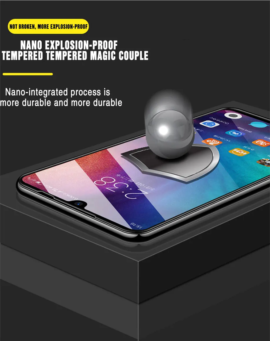 Для Xiaomi Redmi Note 5 7 8 Pro Redmi 5 Plus 8 7 Pro 7A 8A стекло 9D изогнутое полное покрытие Закаленное стекло Защитная пленка фольга