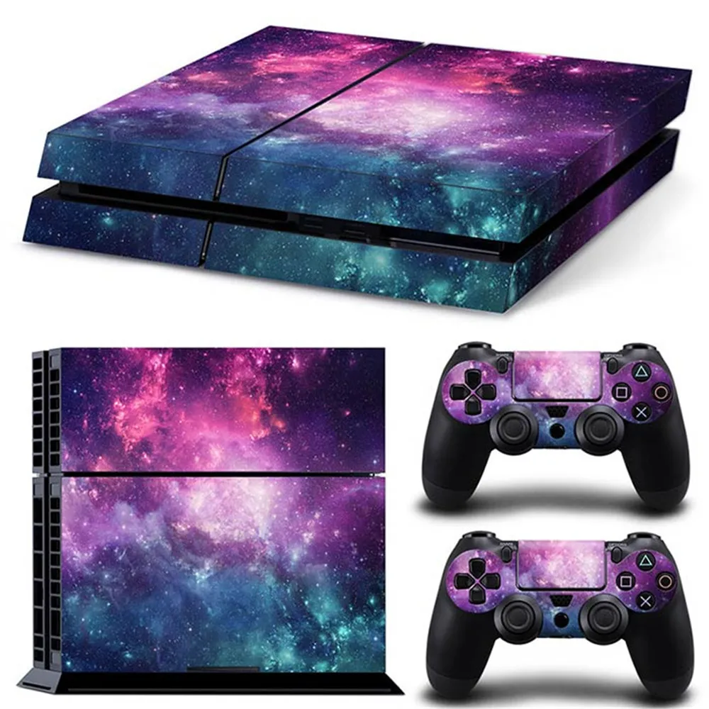 Виниловая наклейка для консоли Sony Playstation 4 и 2 контроллера|Наклейки| |