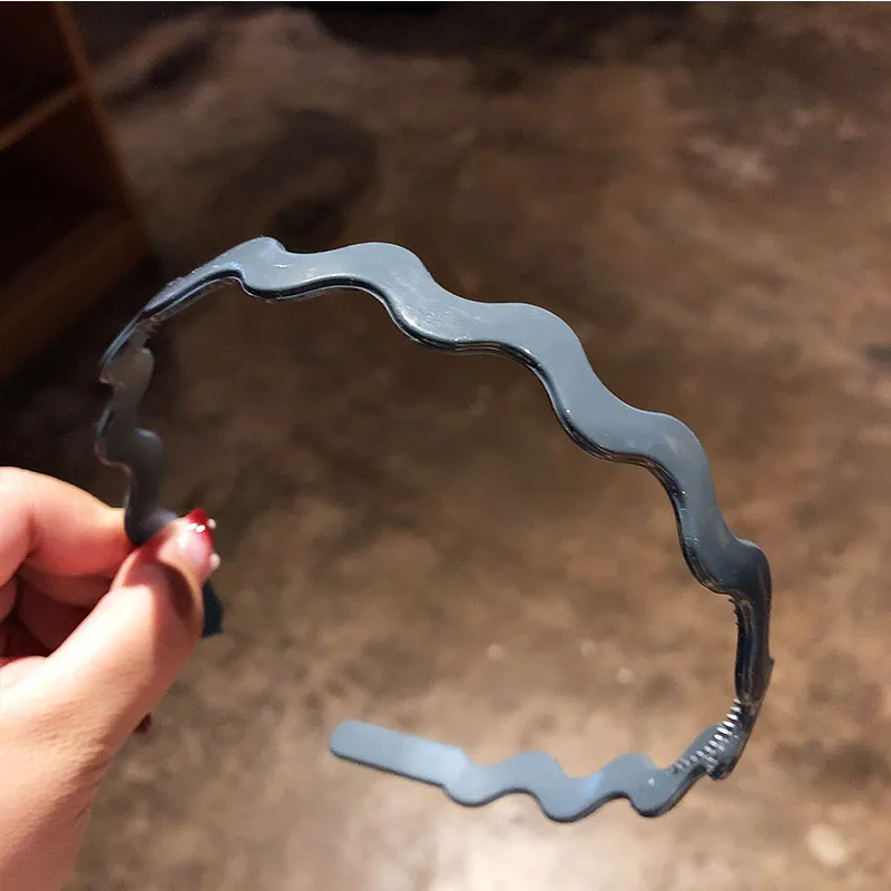 Женские резинки для волос с цветной волной базовые в Корейском стиле модные