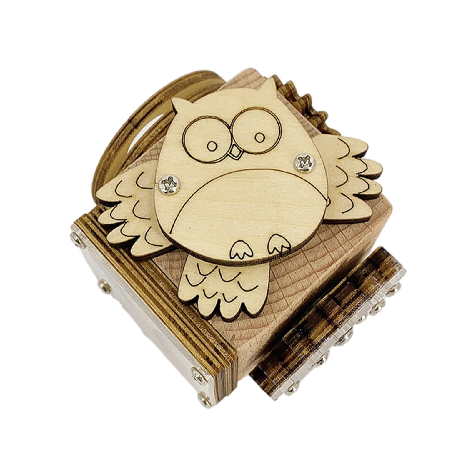 

Kids Activity Cube Wooden Sorter Toy Basic Skills Learning Cube Parent-child Interaction Learning Cube Educational Toys