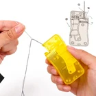 Нитевдеватель нажимного типа, Автоматический нитевдеватель, ручное устройство для шитья, Нитевдеватель, бытовые швейные принадлежности