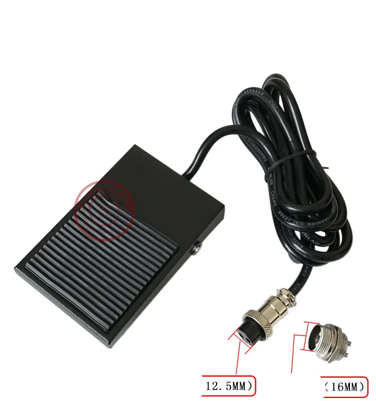 Свободная металлическая ножная педаль ножной переключатель 1 8 метра кабель 2