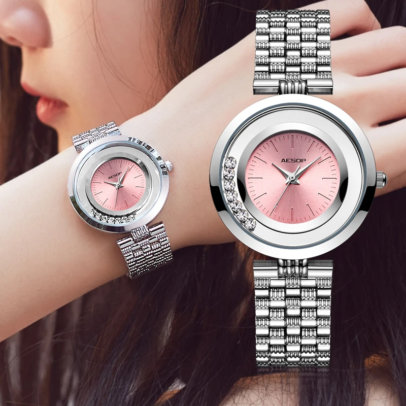 

Aesop Luxury Ladies Watch Casual Quartz Watch Waterproof Ladies Fashion 30MReloj de cuarzo