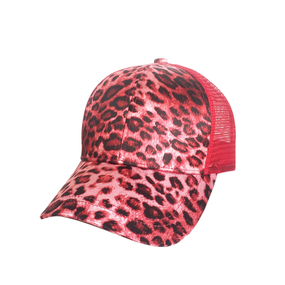 Бейсболка для хвоста унисекс уличная Кепка с леопардовым принтом тигра и защитой