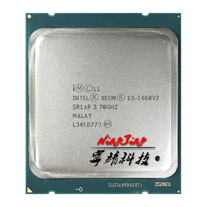Процессор Intel Xeon E5-1660 v2 E5 1660 v2 E5 1660v2 3,7 ГГц шестиядерный ЦП с 12 потоками 15 м 130 Вт LGA 2011
