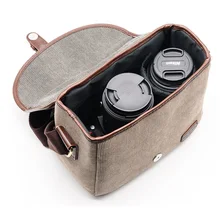 Retro DSLR Camera Bag Lens Case Photo Bag For Panasonic DMC-GX80 GX85 GX80 GH4 FZ1000 FZ300 GH5 GH5GK FZ100 FZ200 Photo Backpack