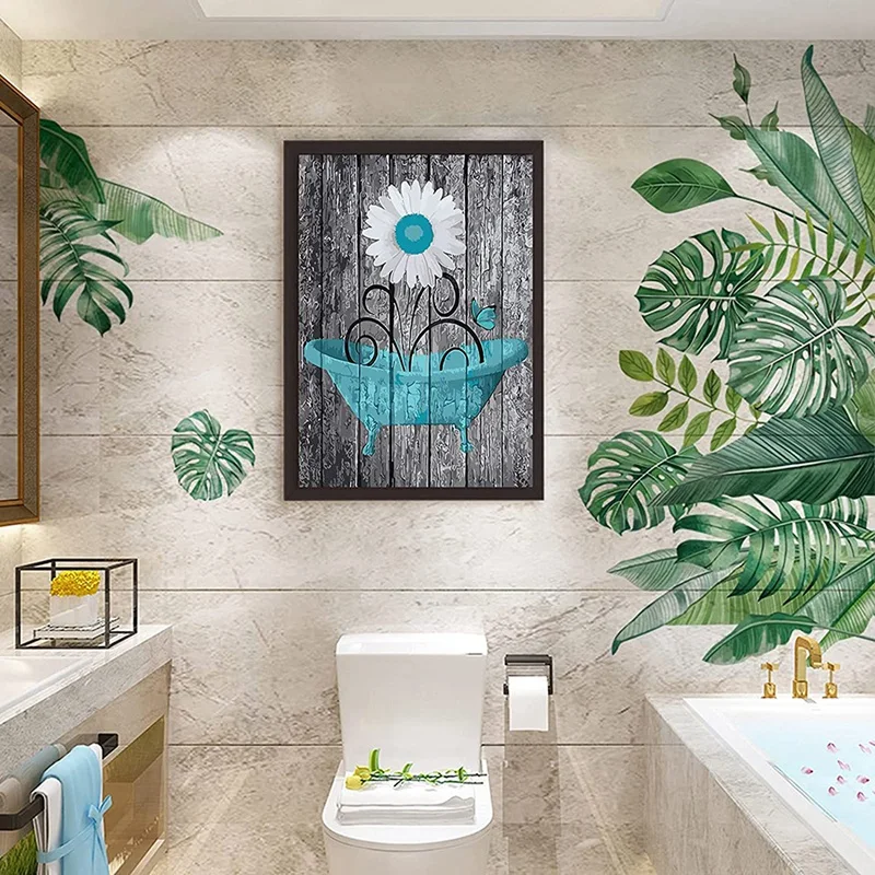 Картина по номерам для взрослых картина ванной акриловая 16 х20 дюймов | Дом и сад