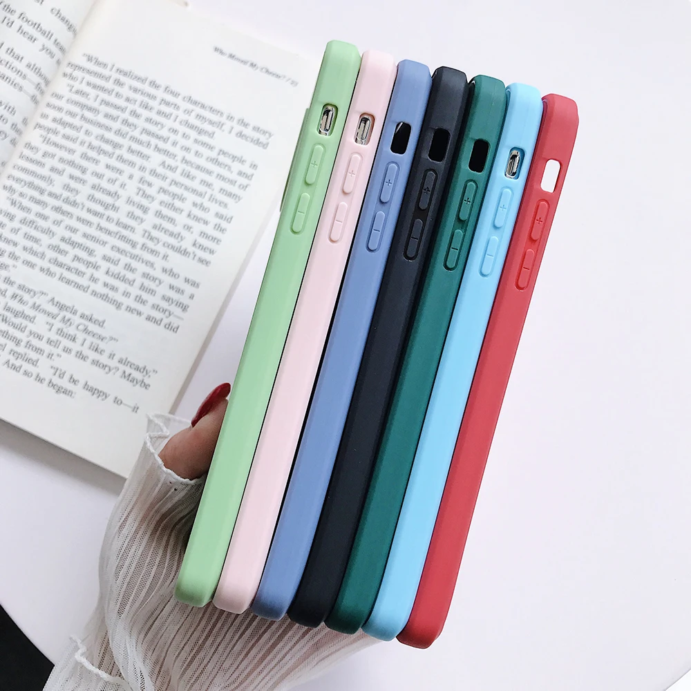 Лидер продаж! Силиконовый чехол из ТПУ для iPhone 12 11 Pro Max XSMax XR X iPhone12 8 7 6 6s Plus SE2 XS SE 2020