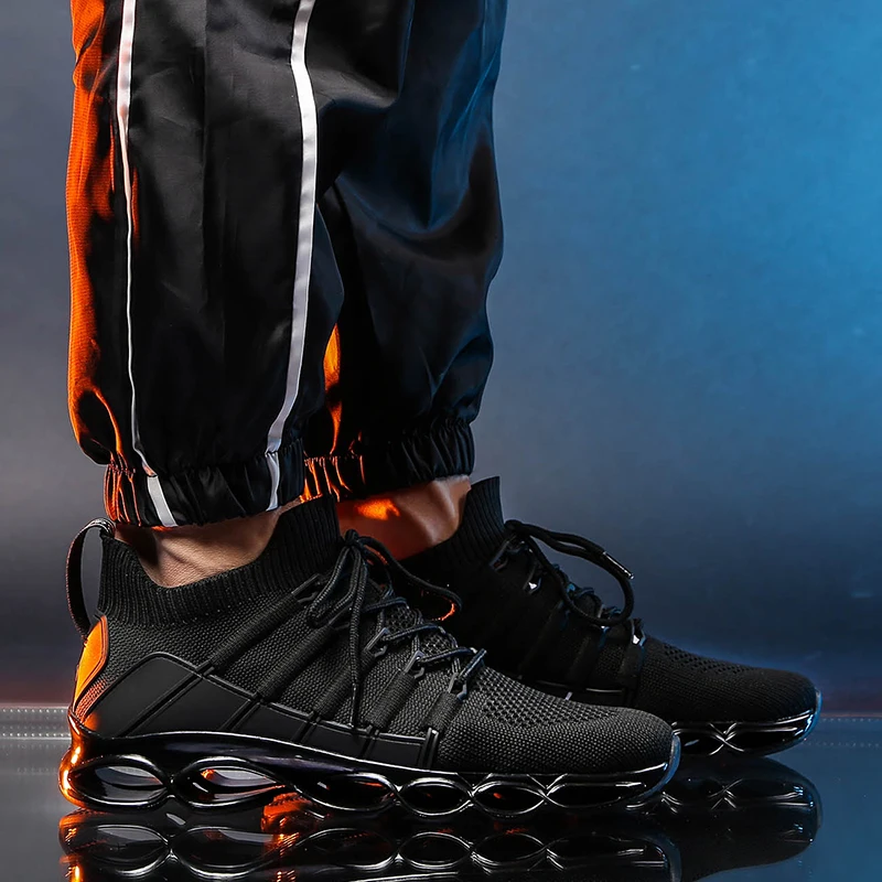 

New Blade Shoes Fashion Breathable Sneaker Running Shoes 46 Large Size Comfortable Sports Men's Shoes 47 Jogging Casual Shoes 48