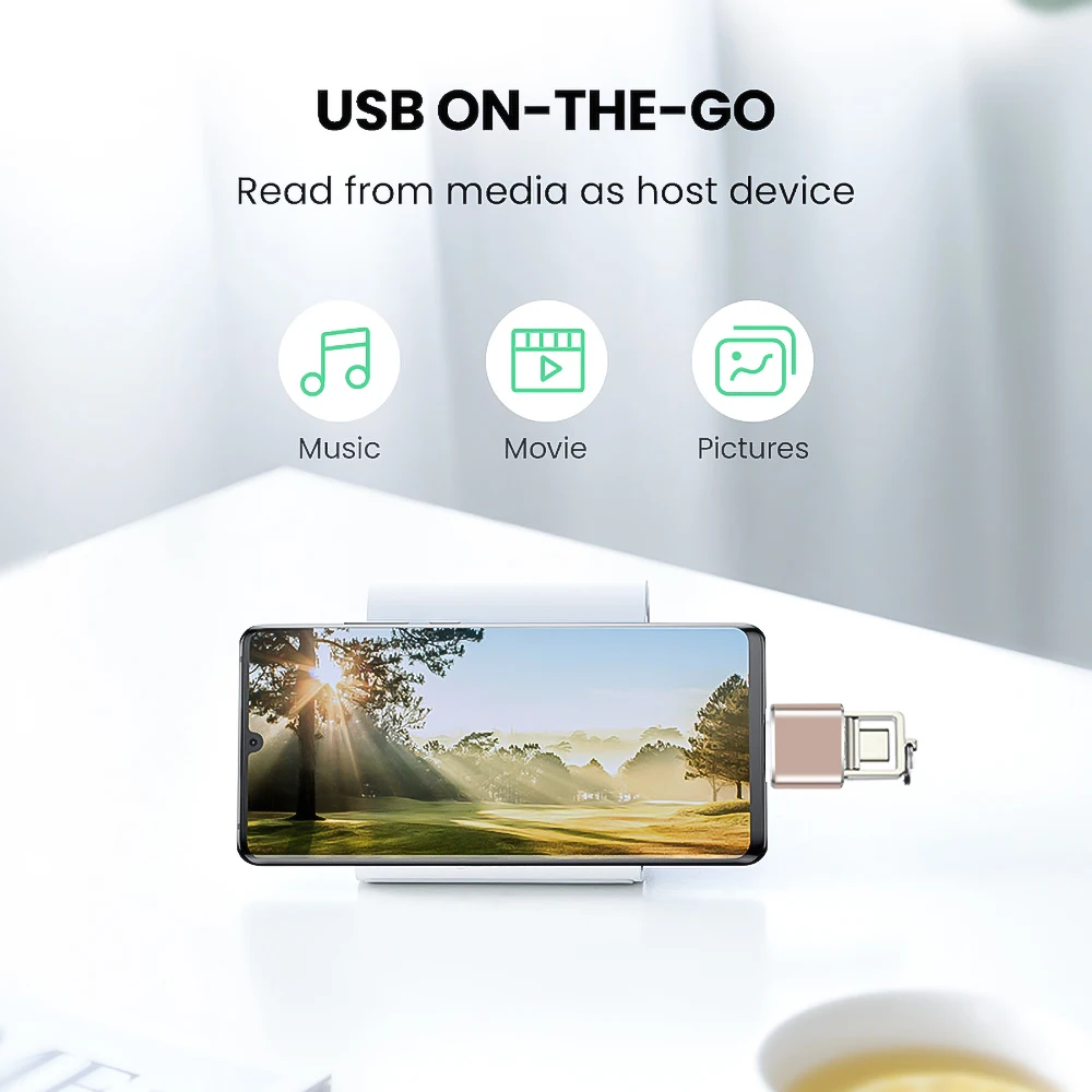 Адаптер USB Type C OTG мини-конвертер Type-c для Xiaomi Mi 9 Samsung S10 Note 10 Huawei Mate 30 P30 Pro фоторазъем |