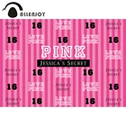 Funnytree, 15, 16, 17, 18th День рождения фон для фотосъемки с изображением розовые в полоску селфи для декорирования фотостудии фон для фотосъемки в