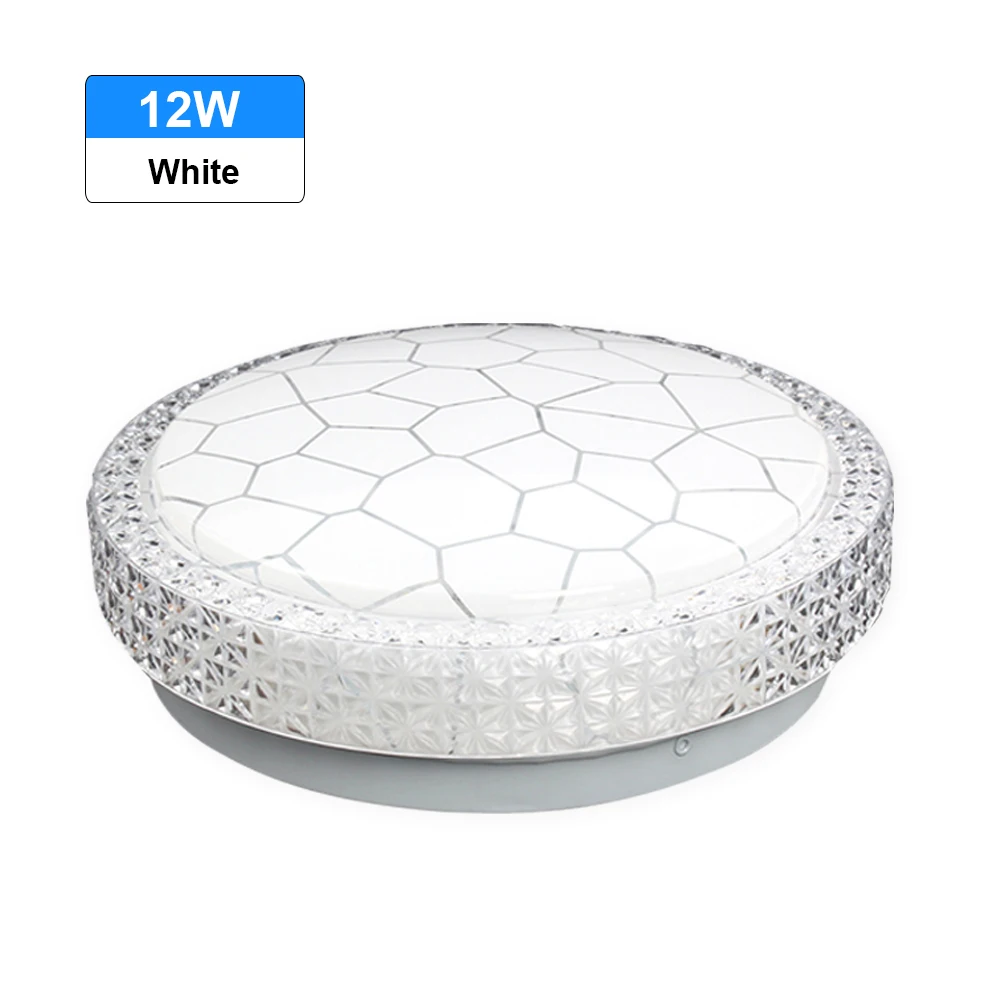 $10.73 Crystal LED Flush Mount Ceiling Lights Fixture Mixed Crystal Chandelier Ceiling Lamps For Living Room Bedroom Kitchen Lighting