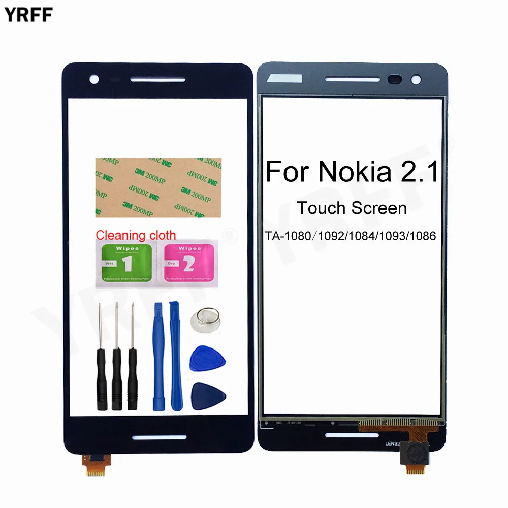 Для Nokia 4 2/3 2/2 1 телефон сенсорный экран дигитайзер сенсорная стеклянная панель