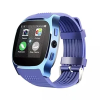t8 smart watch man touch screen with camera support sim card call sport positioning tracker smartwatch for kids elder
