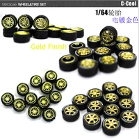 model car tire wheel 164 scale modified diecasts alloy rubber toy vehicles general model of car accessories