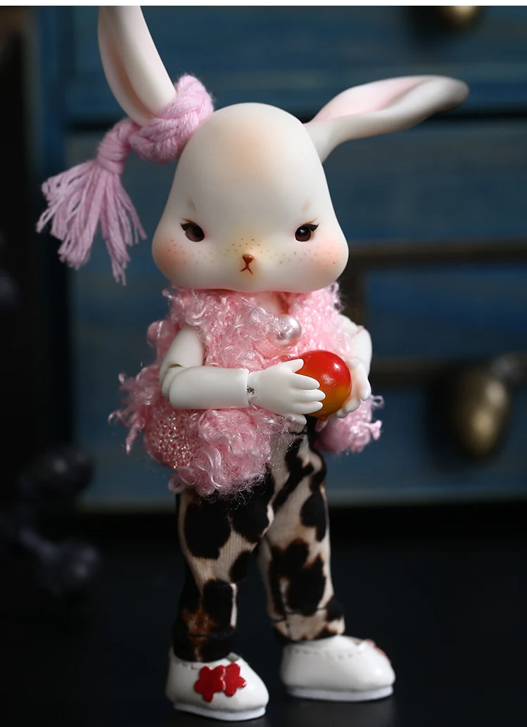 BJD кукла Tokki 1/12 Кролик включает полный вариант или Обнаженная Кукла Прекрасный Pet шарнир Кукла Oueneifs luodoll