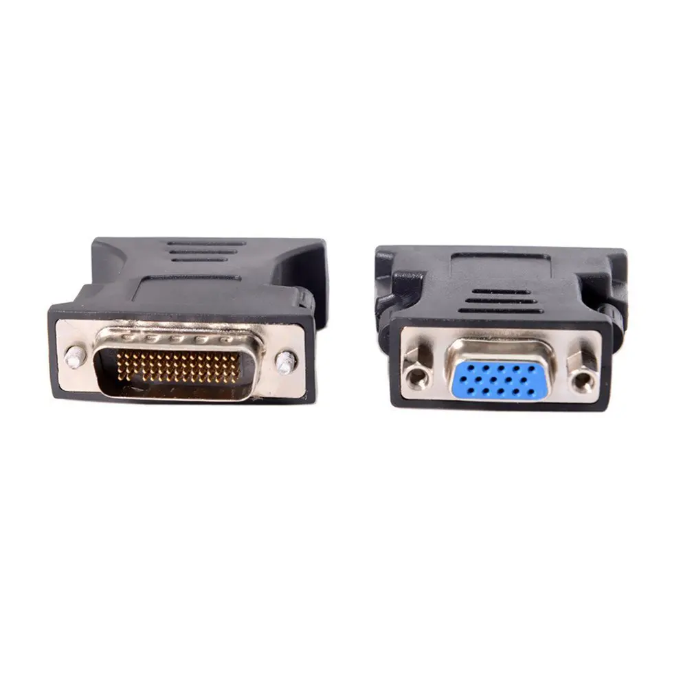 DMS-59 DMS59 59Pin DVI Male to 1-Port VGA Female Video Y Splitter короткий кабель 1 PC MONITOR | Электроника