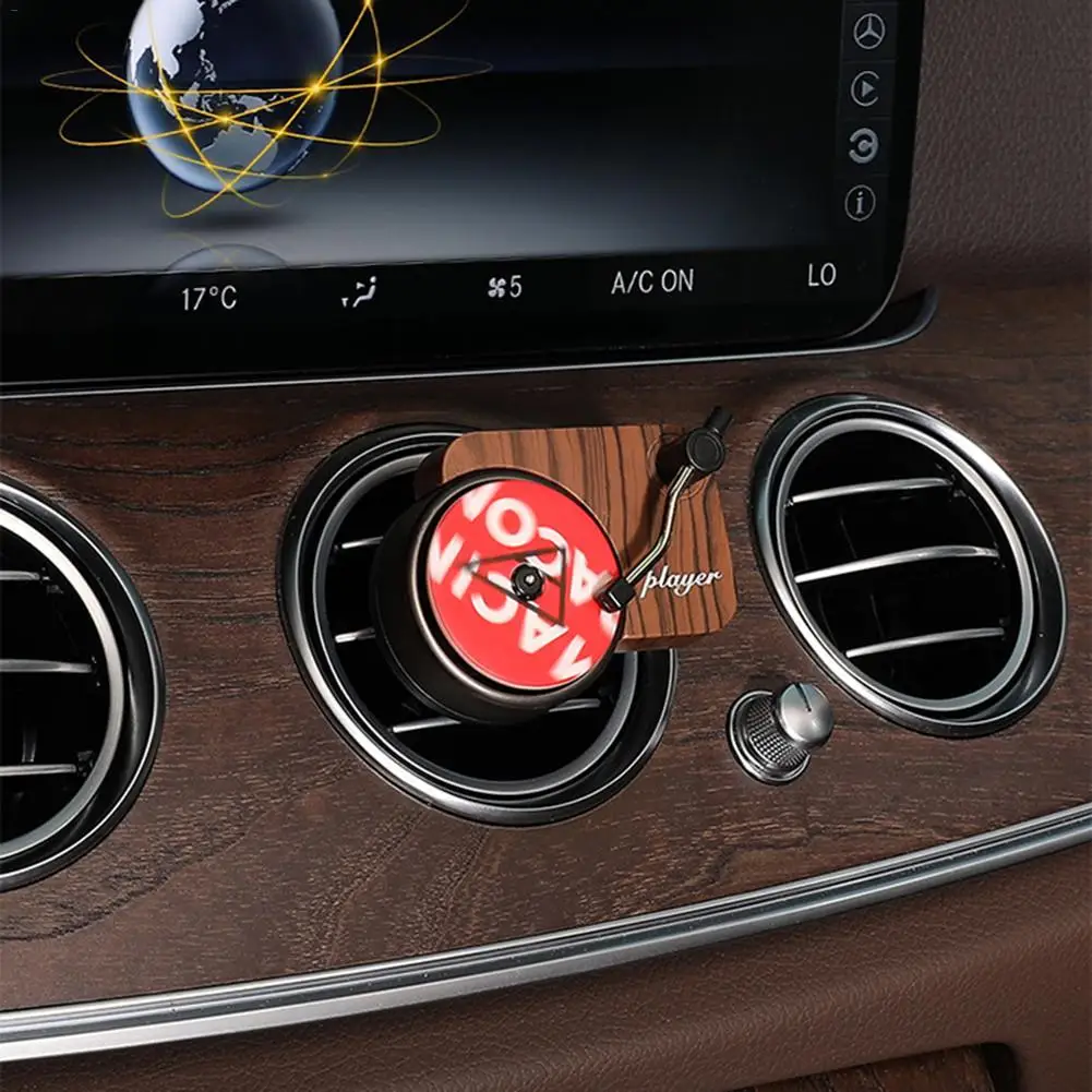 Рекордер ароматерапия Поворотный Автомобильный Освежитель Воздуха Ретро