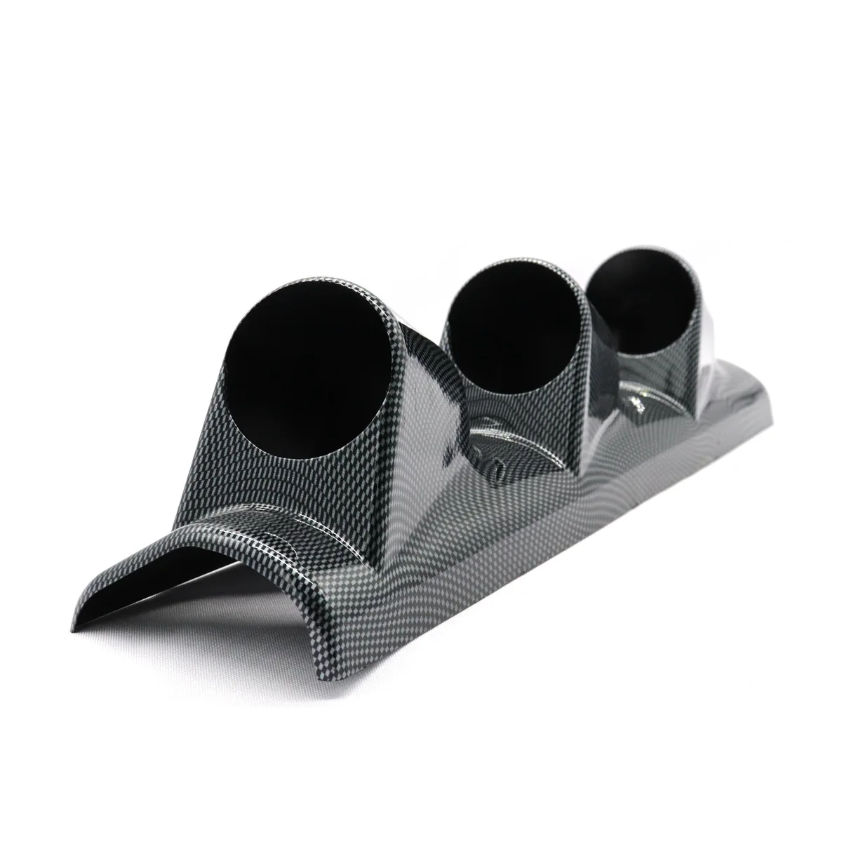 Кронштейн для отделки автомобильного датчика 52 мм с узором из углеродного