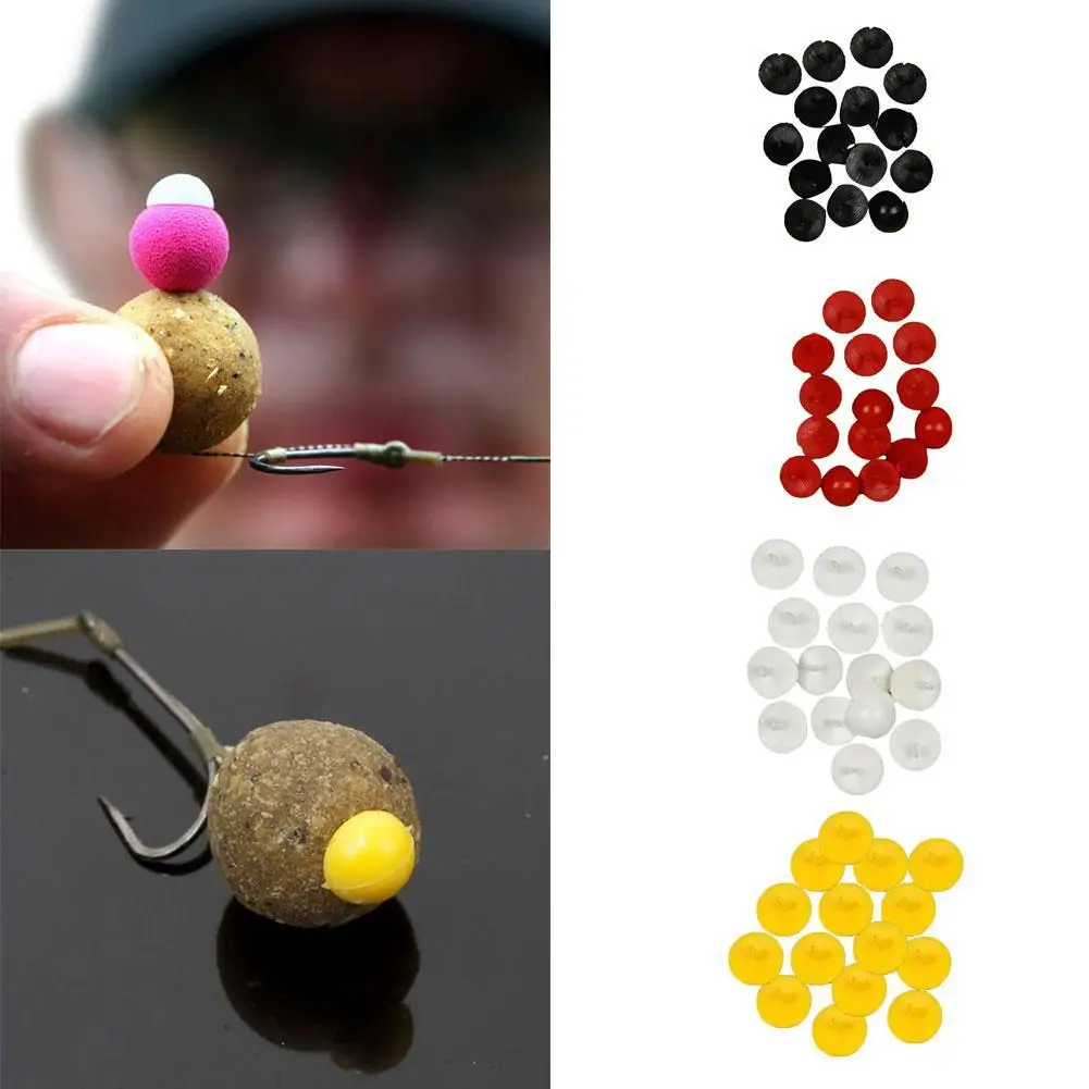 

20Pcs 12mm Carp Fishing Sight Stops Multicolour Plastic Stoppers Boilie Stops Angling Terminal Fishing Tackle Tool Accessories