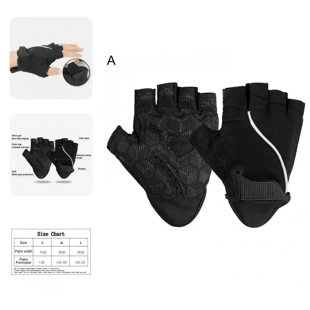

Anti-static 1 Pair Useful Outdoor Sport Warm Gloves Windproof Cycling Gloves Well-fitted for Gym