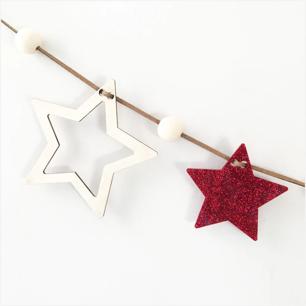 Звезда подвесной Декор настенный кулон скандинавский праздник Рождество