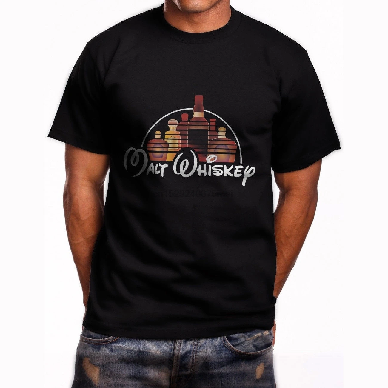 Линьку виски блок Gildon мужская хлопковая футболка Размеры S-3XL | Мужская одежда