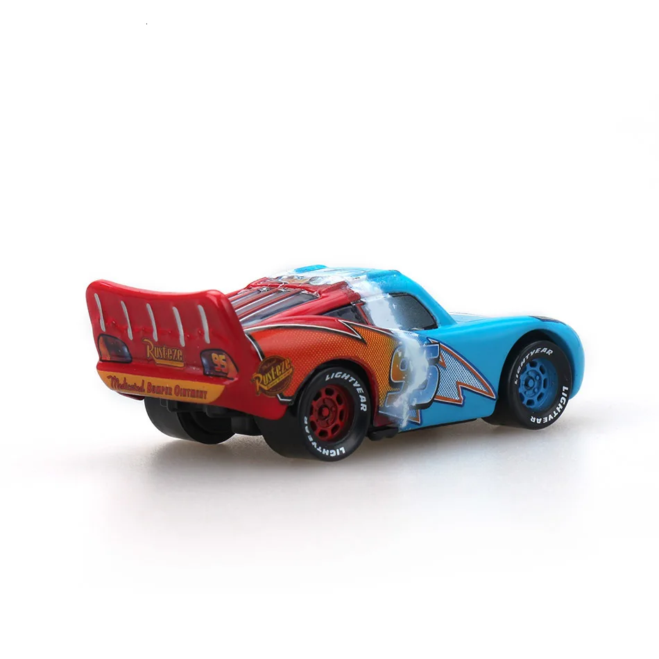 Disney Pixar Cars 2 3 Lightning 40 стиль Mcqueen Mater Jackson Storm Ramirez 1:55 литой автомобиль металлический сплав мальчик детские игрушки подарок