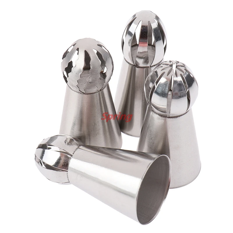 

Hot Russian Piping Nozzle Sphere Ball Icing Confectioners Pastry Tips Sugarcraft Cupcake Decorator Kitchen Bakeware Tools