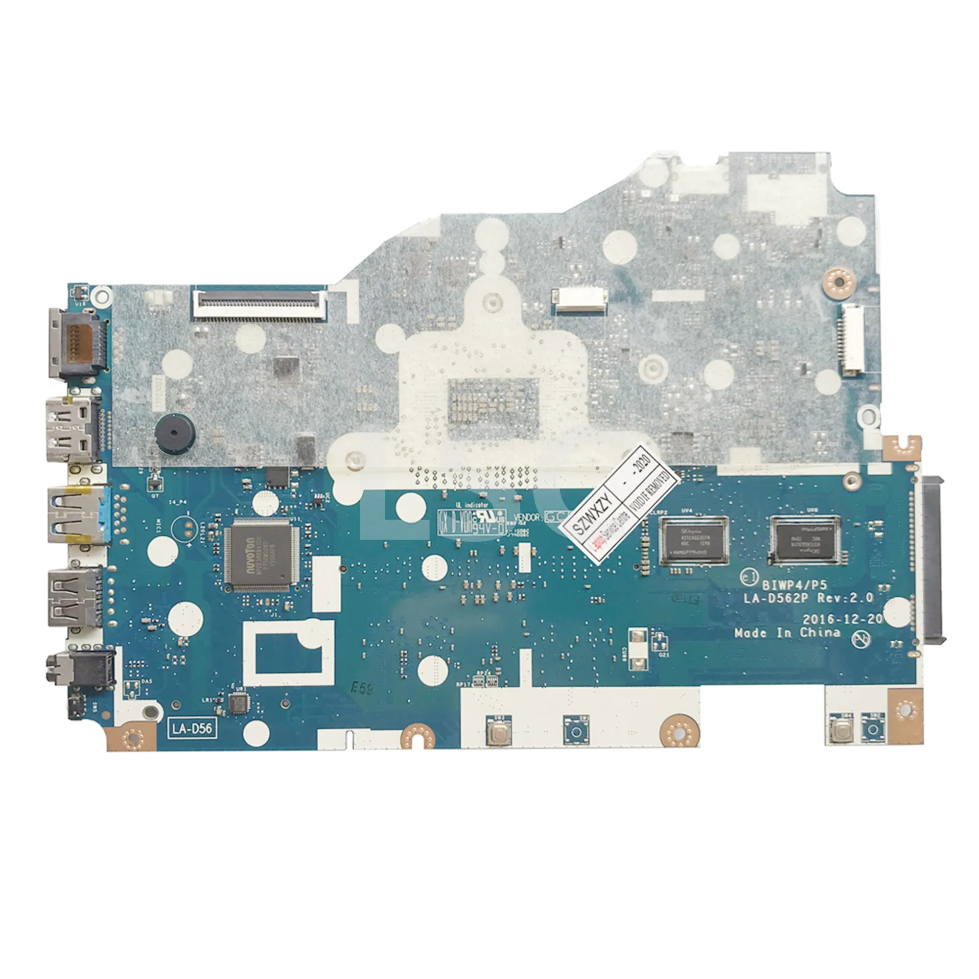 Материнская плата LSC для Lenovo 110 15ISK материнская ноутбука 5B20M81656 ЦП на 4 ГБ ОЗУ R5 330 2
