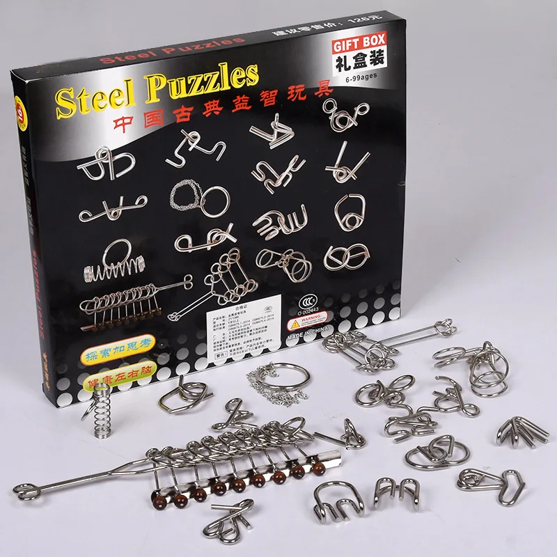 Развивающие игрушки Luban lock сложная интеллектуальная Пряжка взрослые