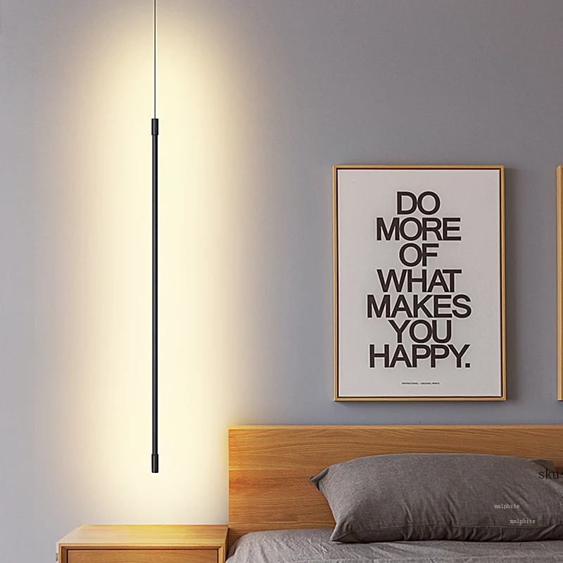 Современный простой светодиодный подвесной светильник лампа в скандинавском