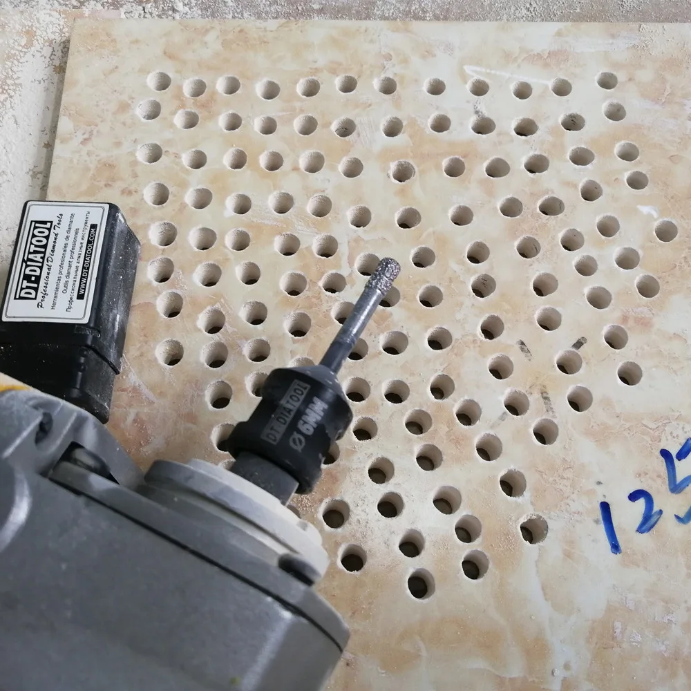 

1pc Dry Professional Diamond Drilling Bits Hole Saw Tile Drill Core Bits for Ceramic Porcelain Marble M14 thread Dia 20-115mm