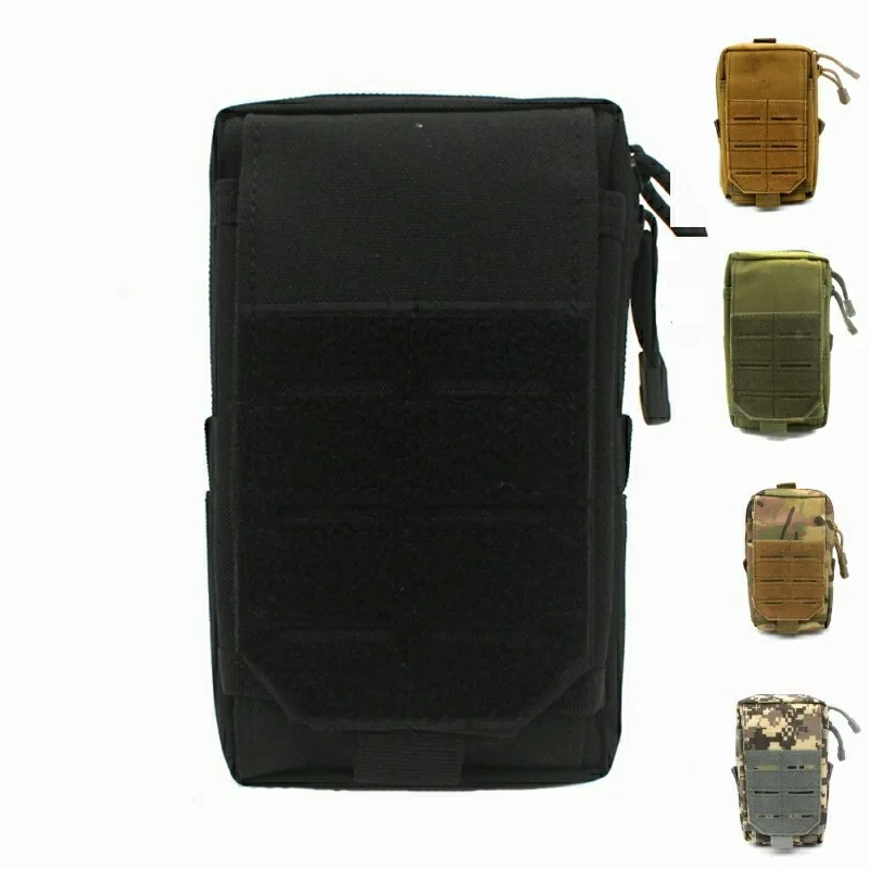 

1000D тактическая сумка с системой «Молле», внешняя искусственная сумка, военная охотничья поясная сумка, аксессуары для повседневного испол...
