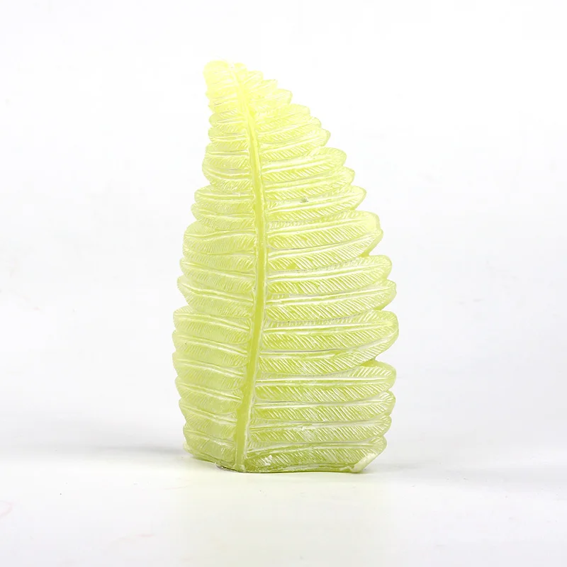 

DIY Silicone Candle Mold Handmade Leaf Shaped Candle Making Supplies