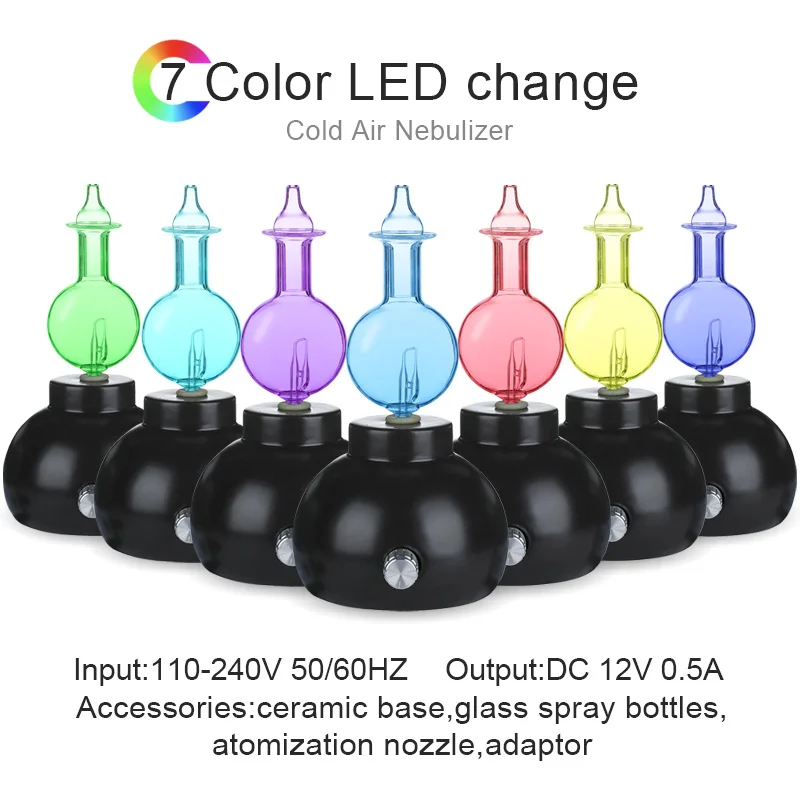 Диффузор керамический стеклянный ароматерапия чистые эфирные масла распылитель